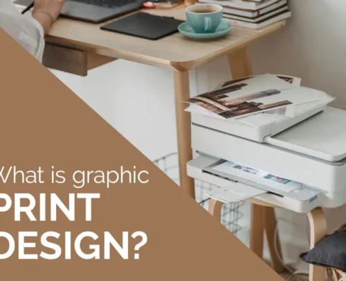 What is graphic print design?