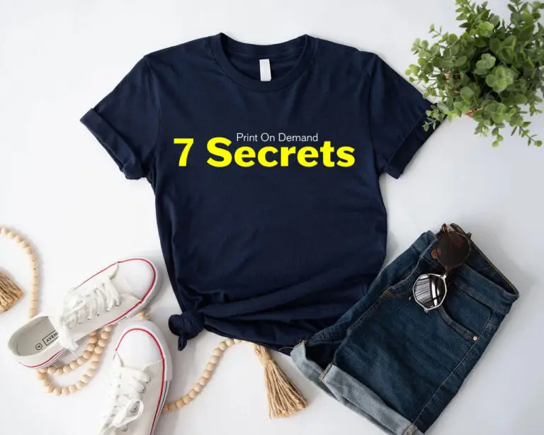 t-shirt design, Print on Demand 7 Secrets